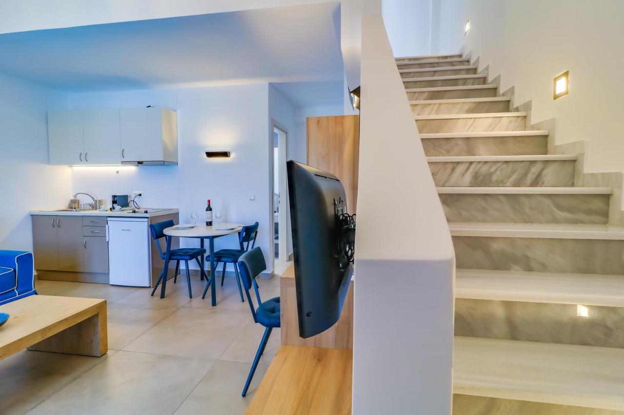 Theros Villas & Suites Chrisi Ammoudia Esterno foto